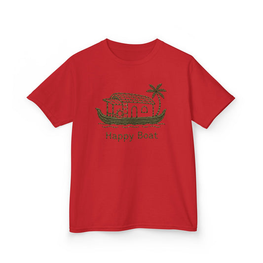 Happy Boat  Kids Unisex T Shirt