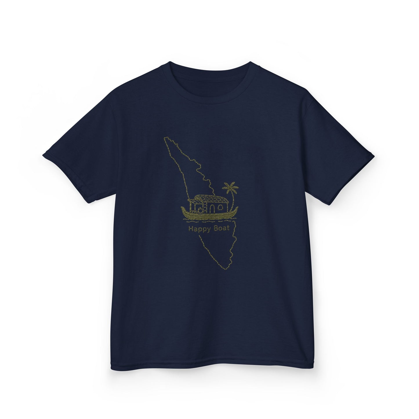Happy Boat Kids Unisex T Shirt