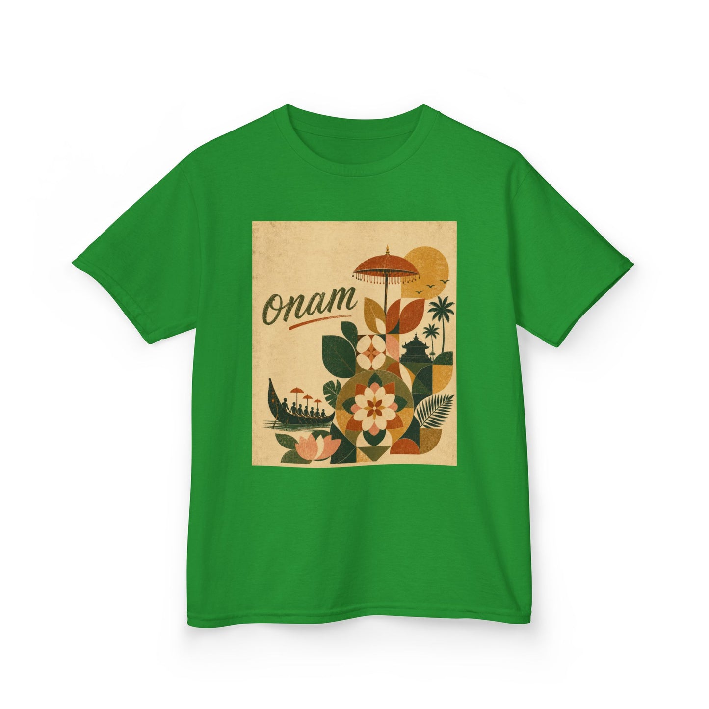 Onam Flowers Kids Unisex T Shirt