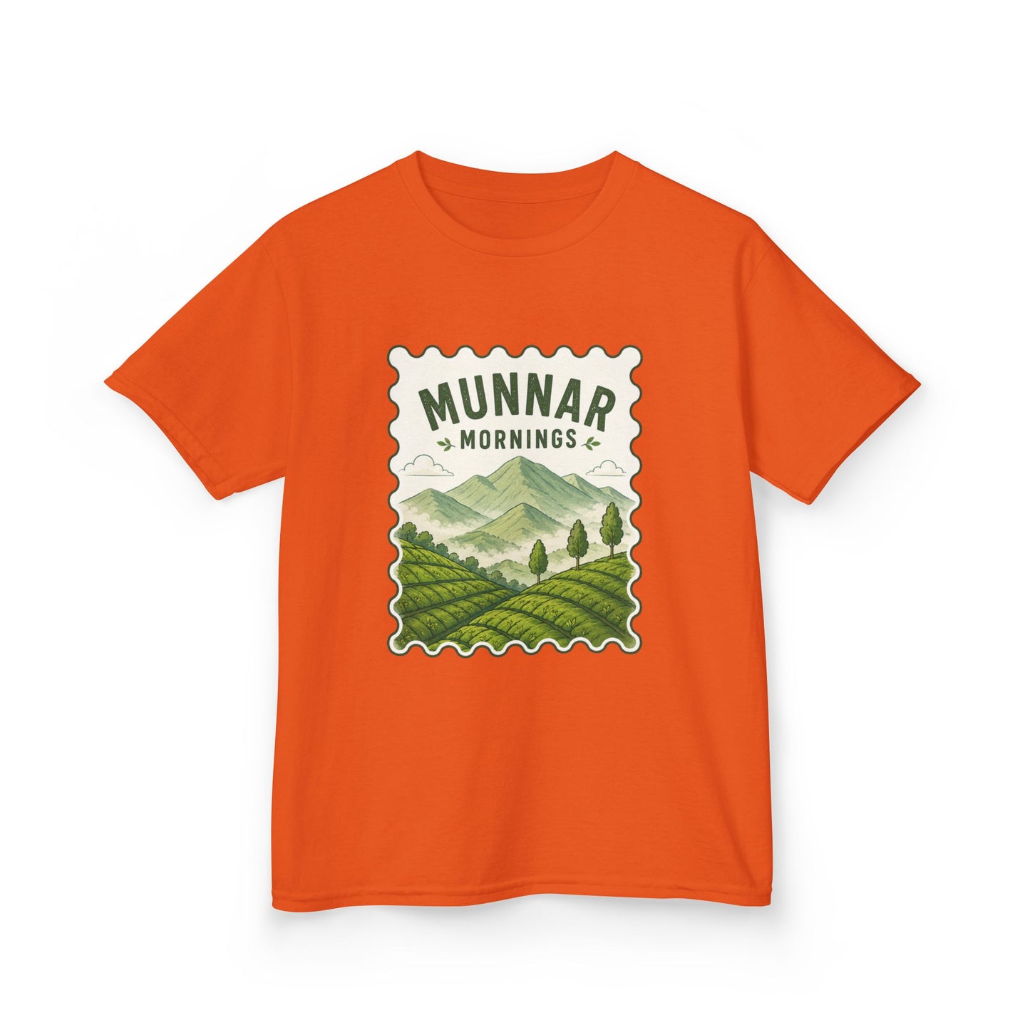 Munnar Mornings Kids Unisex T Shirt