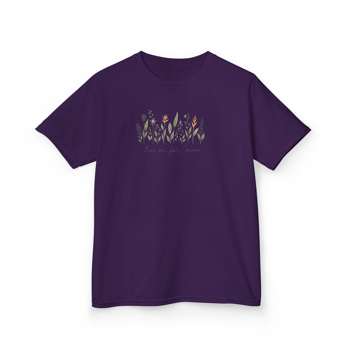 Am On For Onam Kids Unisex T Shirt