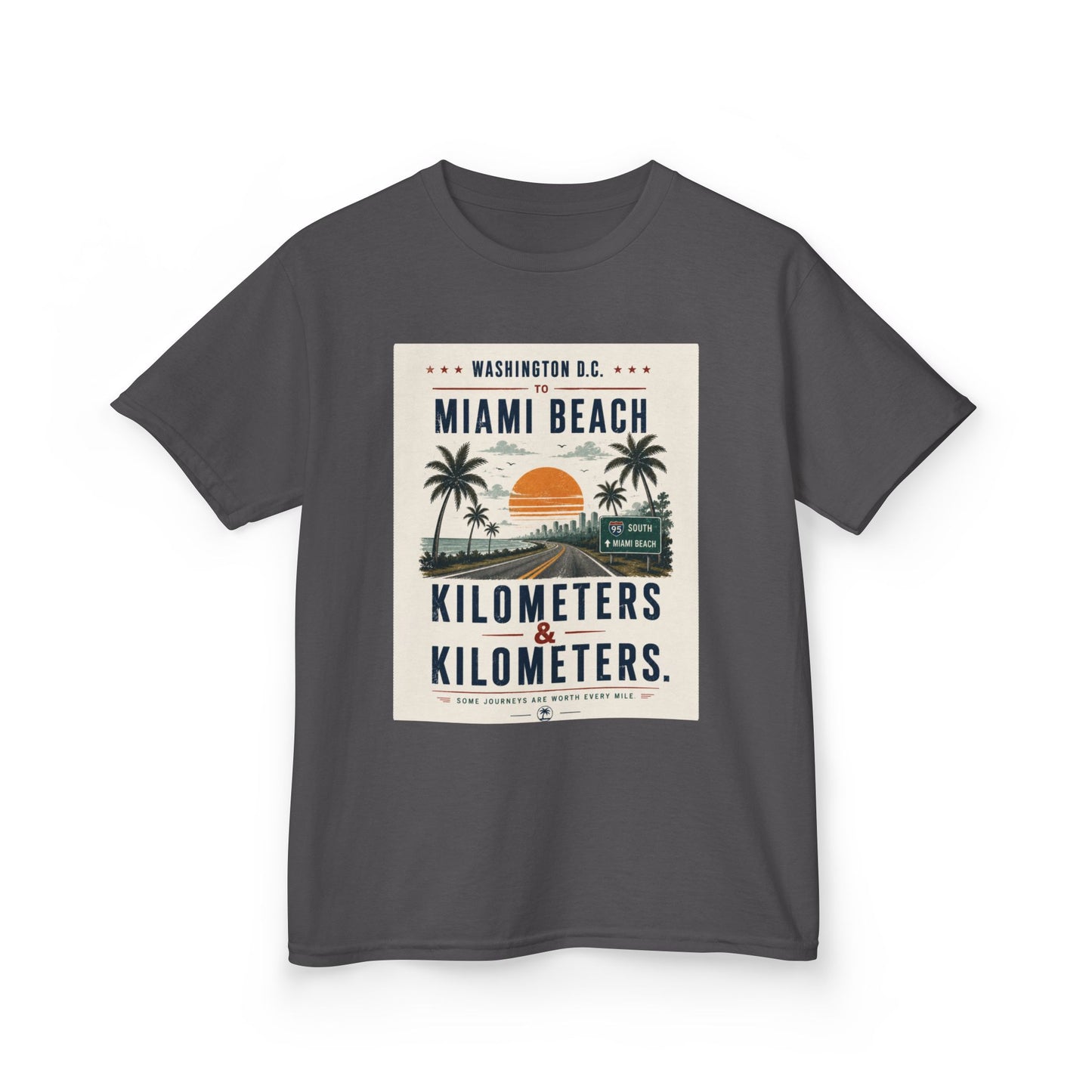 DC To Miami Beach Kids Unisex T Shirt