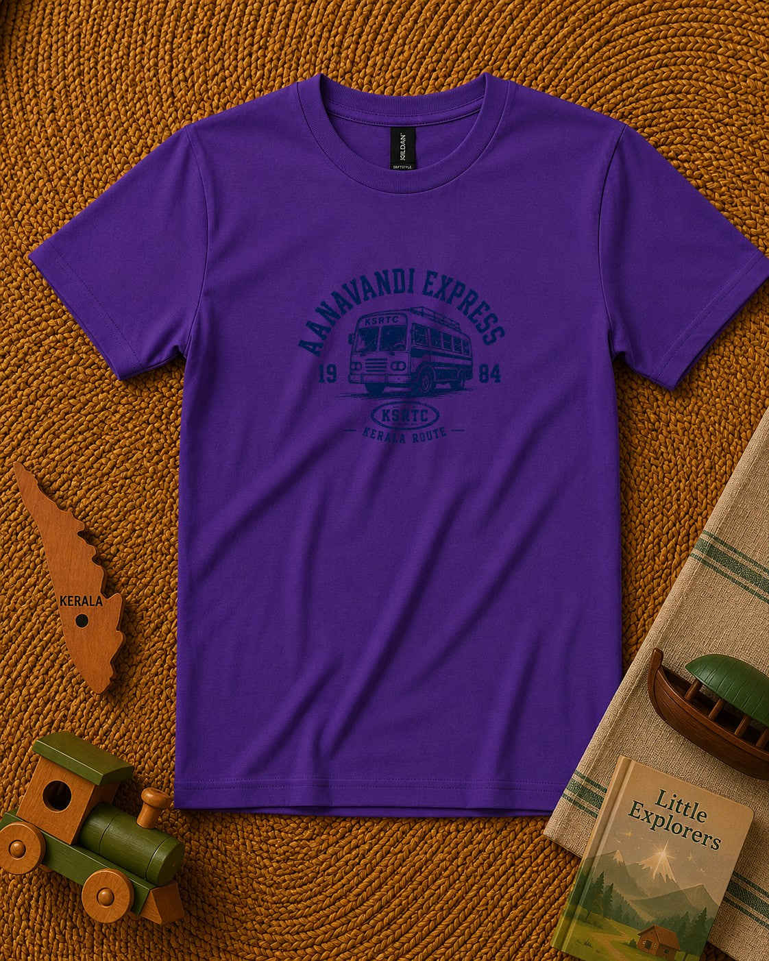 Pulikali Parade Kids Unisex T Shirt ( SAMPLE)