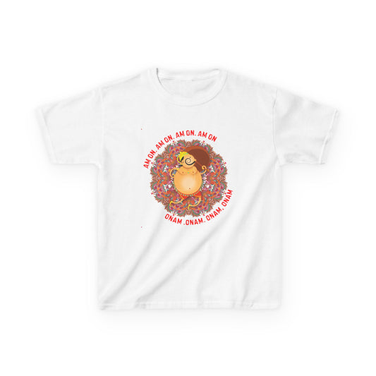 On for Onam Mahabali Kids Unisex T Shirt