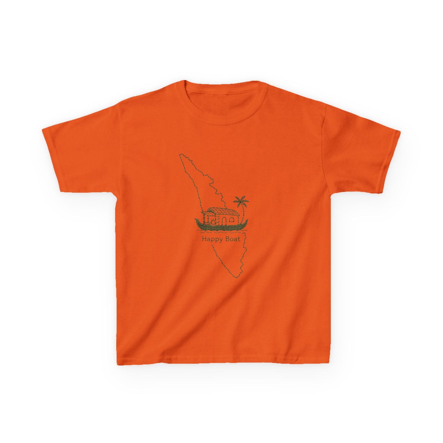 Happy Boat Kids Unisex T Shirt