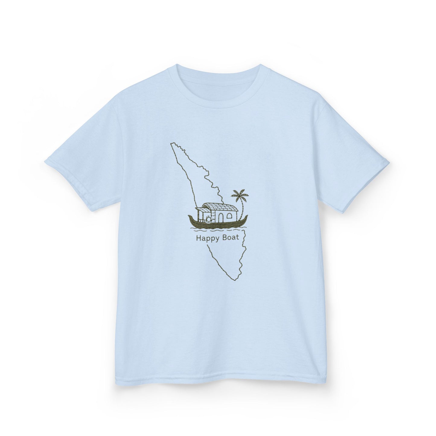 Happy Boat Kids Unisex T Shirt