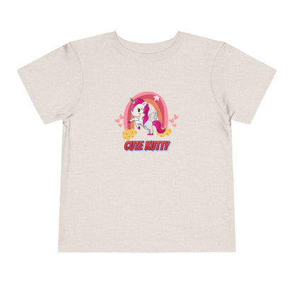 Unicorn Cute Kutty -Toddler T Shirt ( 2Y- 6Y)