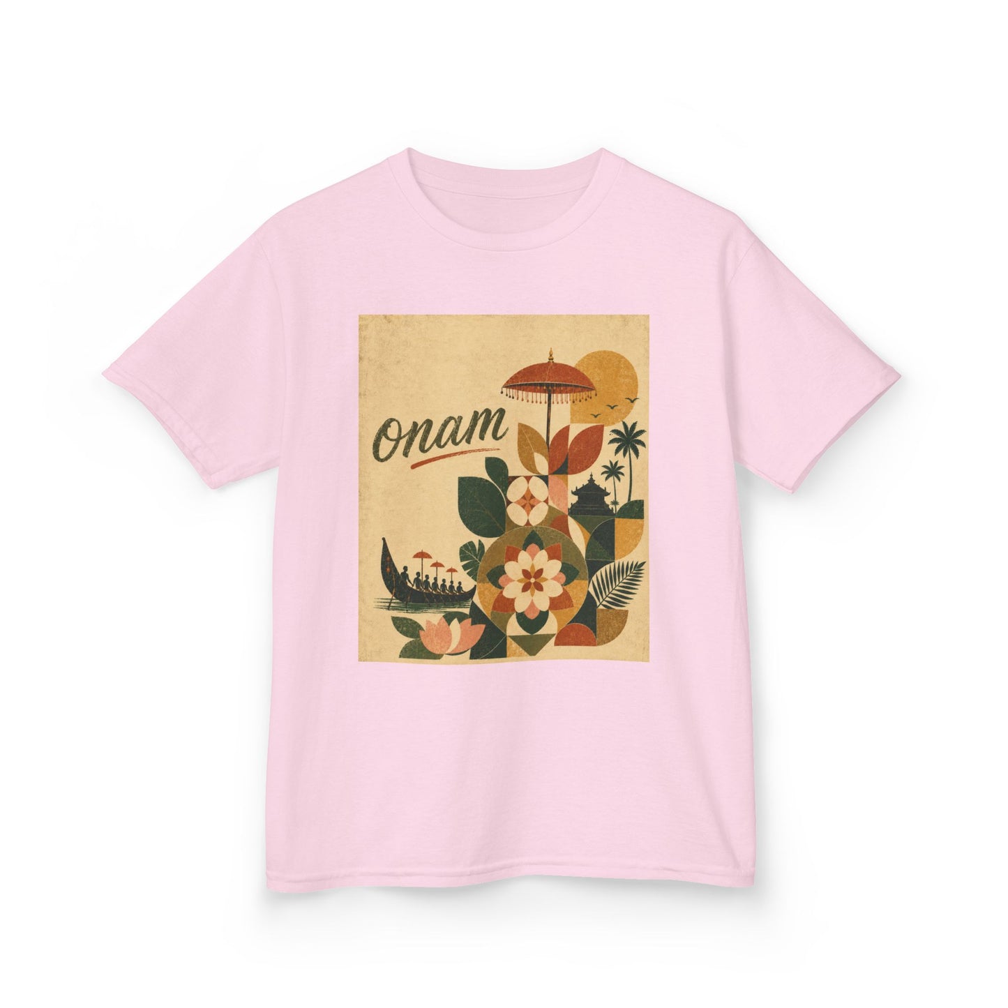 Onam Flowers Kids Unisex T Shirt