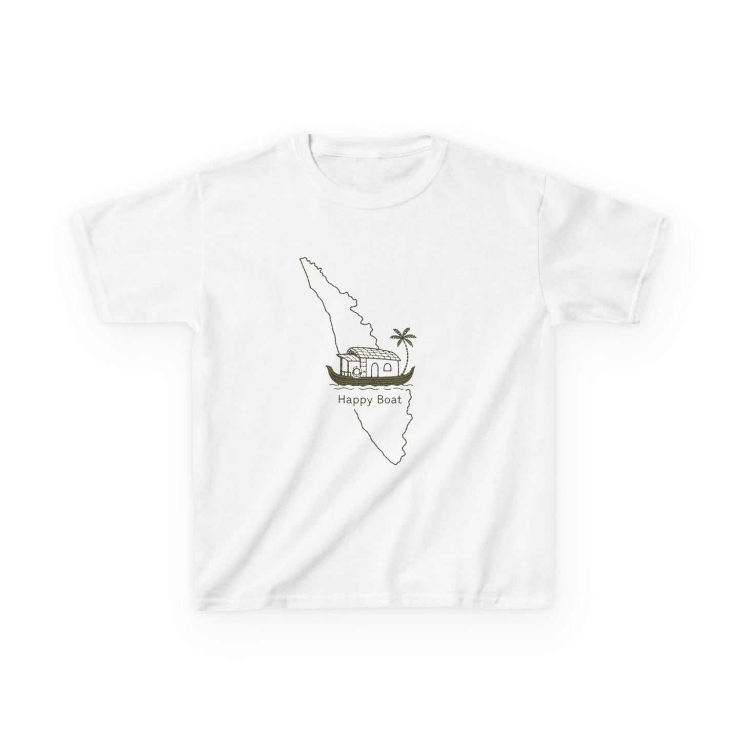 Happy Boat Kids Unisex T Shirt