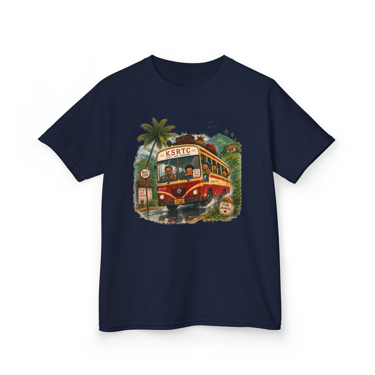 KSRTC Ride Kids Unisex T Shirt
