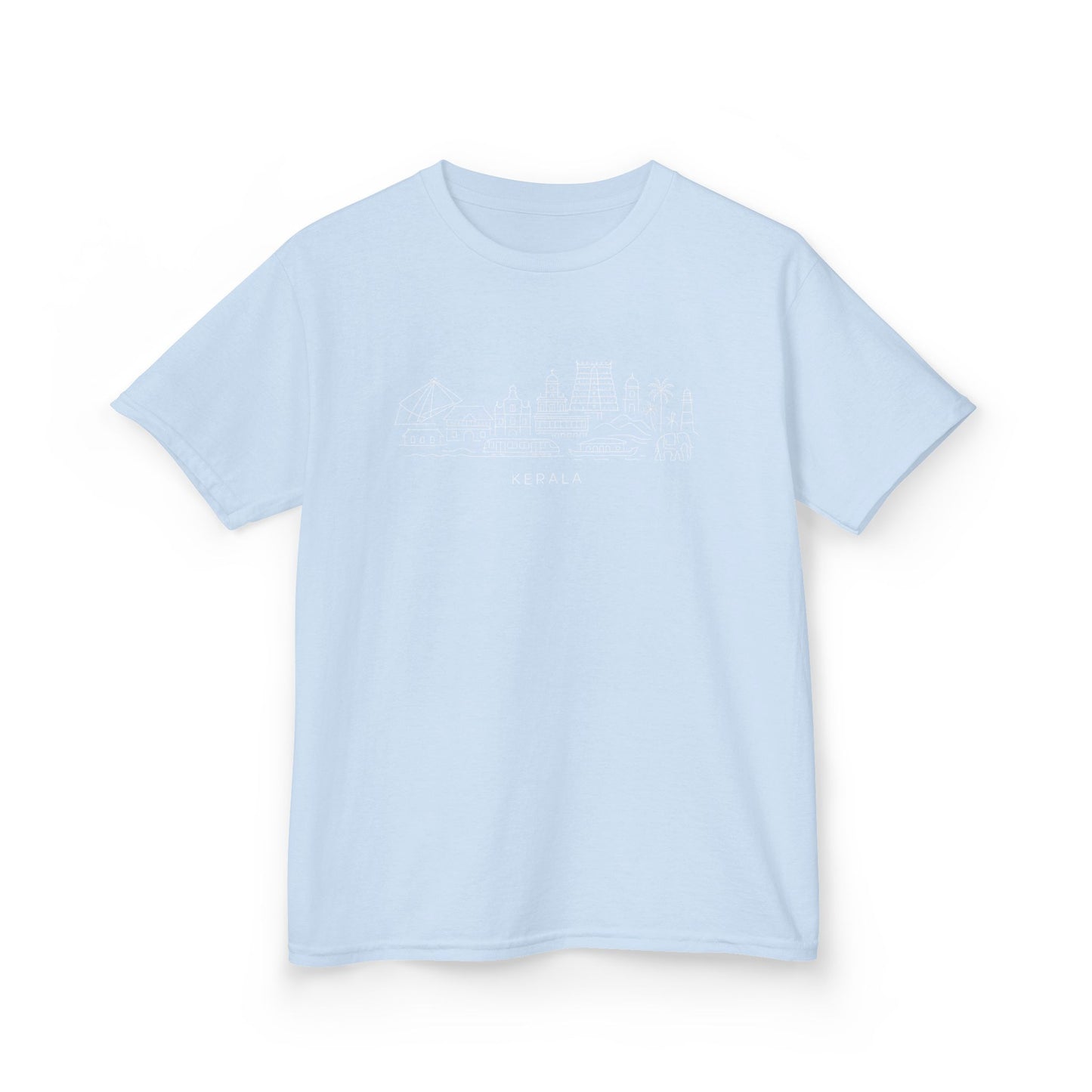 Kerala Line Art Kids Unisex T Shirt