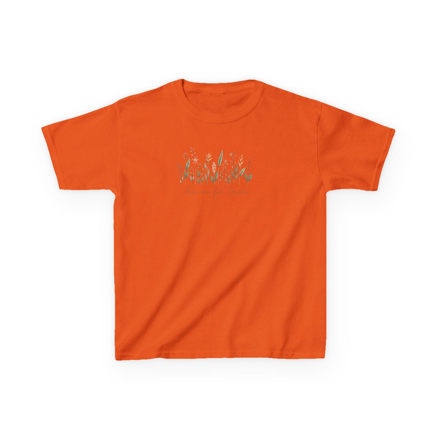 Am On For Onam Kids Unisex T Shirt