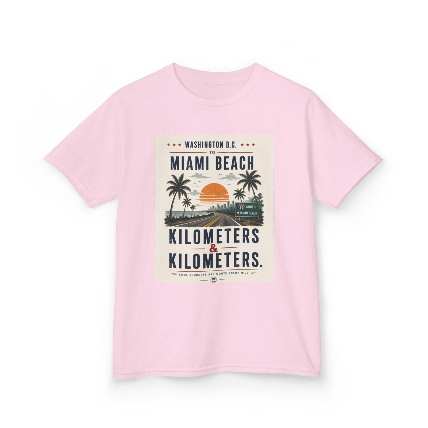 DC To Miami Beach Kids Unisex T Shirt