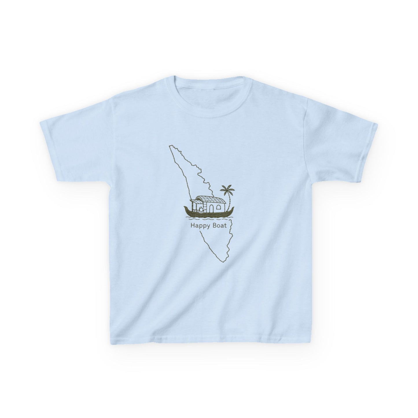 Happy Boat Kids Unisex T Shirt