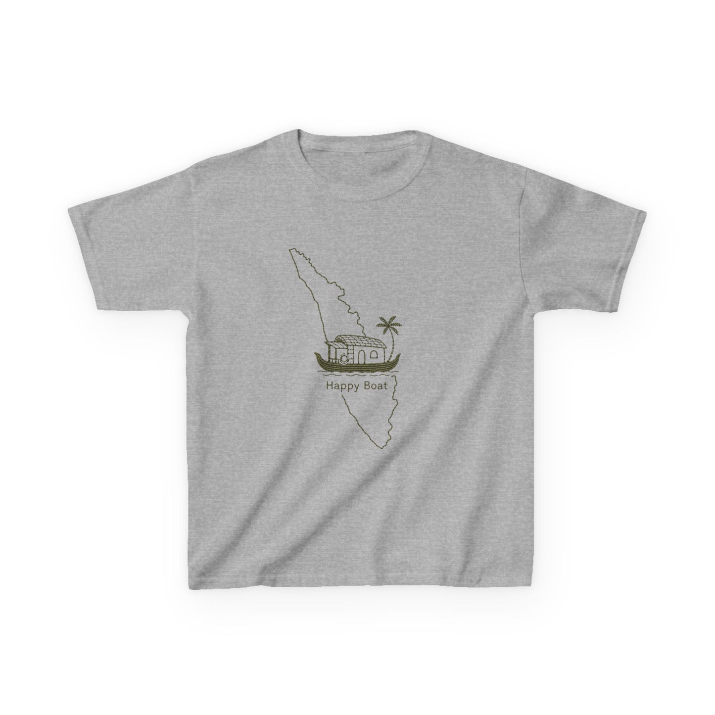 Happy Boat Kids Unisex T Shirt