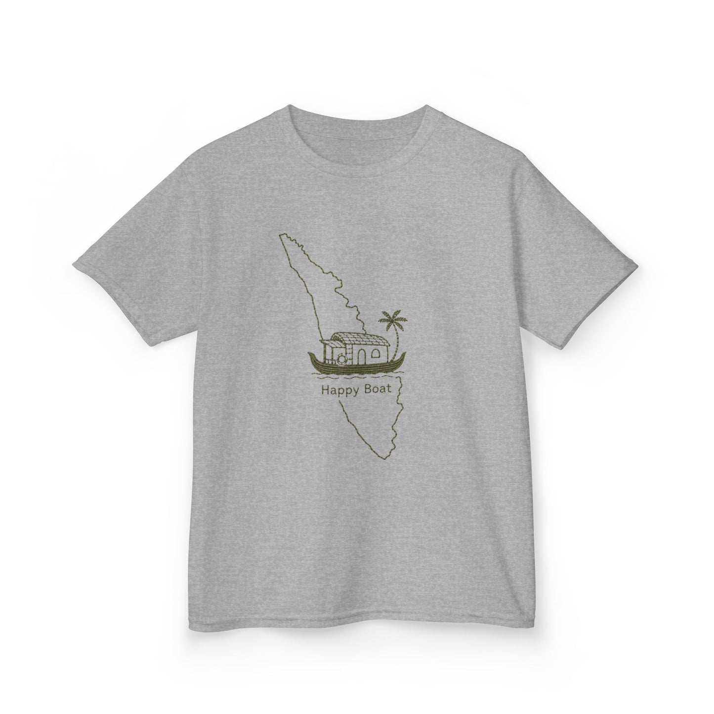 Happy Boat Kids Unisex T Shirt