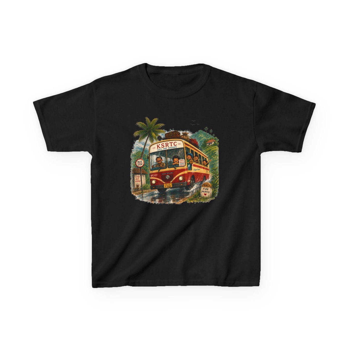 KSRTC Ride Kids Unisex T Shirt