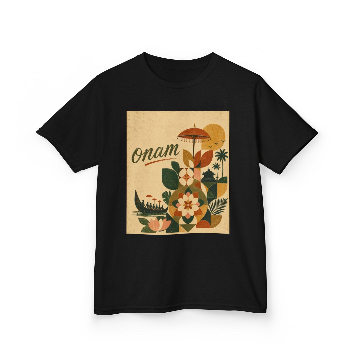 Onam Flowers Kids Unisex T Shirt