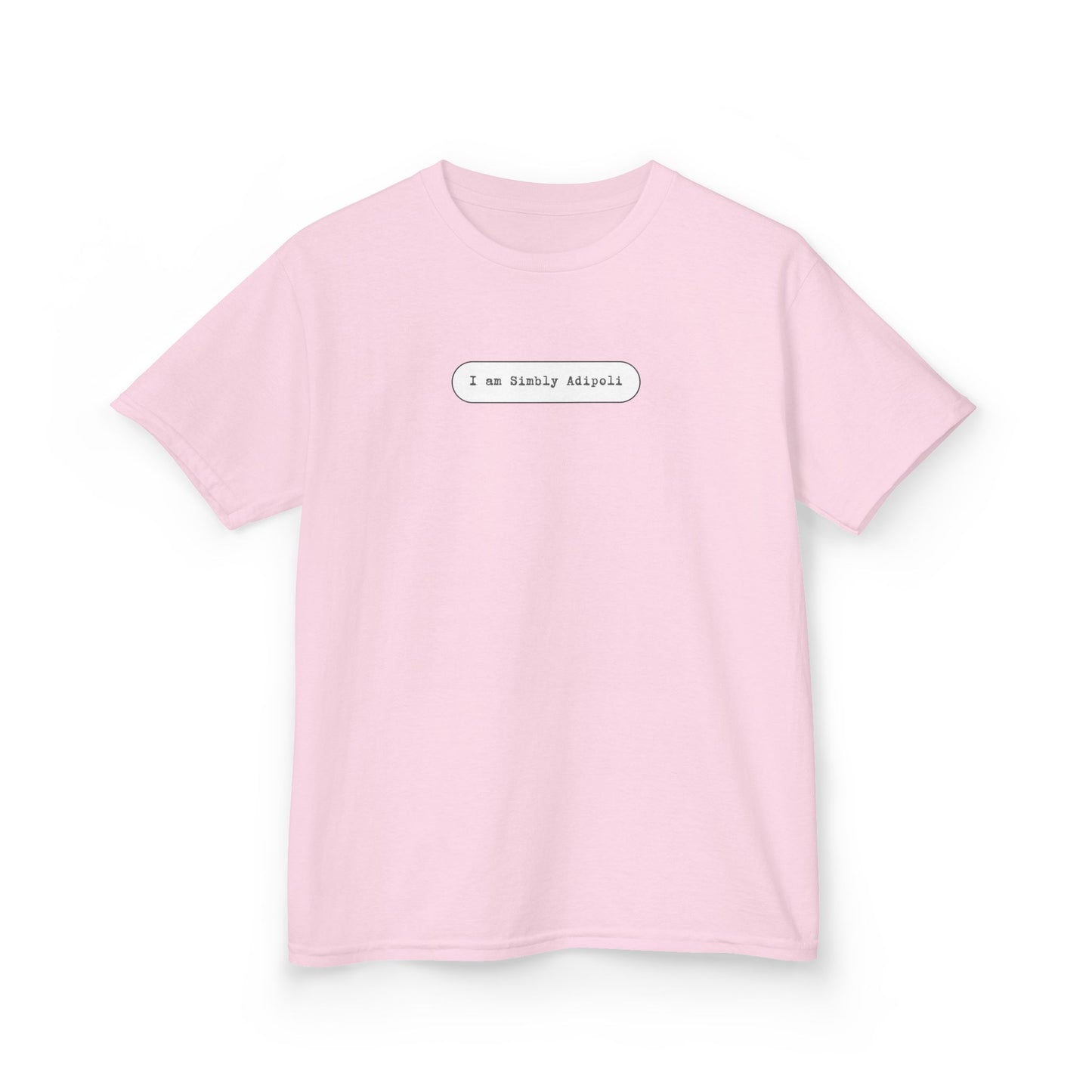 I Am Simbly Adipoli Kids Unisex T Shirt