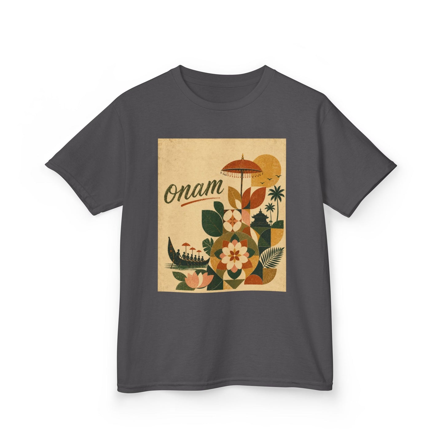 Onam Flowers Kids Unisex T Shirt
