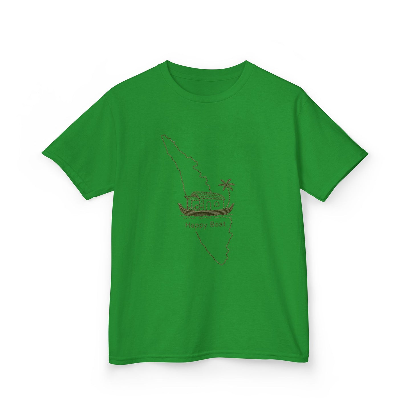 Happy Boat Kids Unisex T Shirt