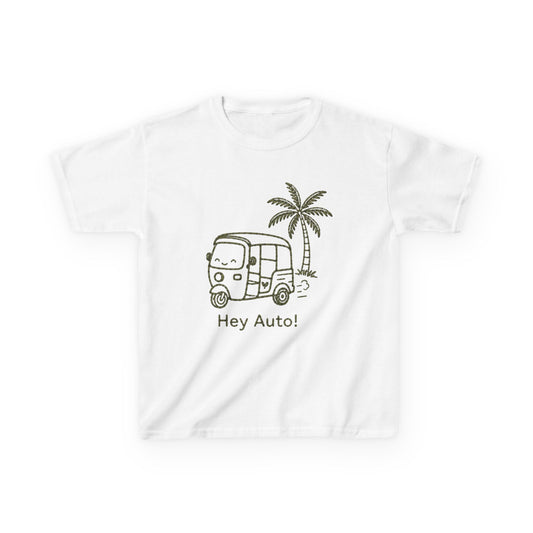 Hey Auto Kids Unisex T Shirt