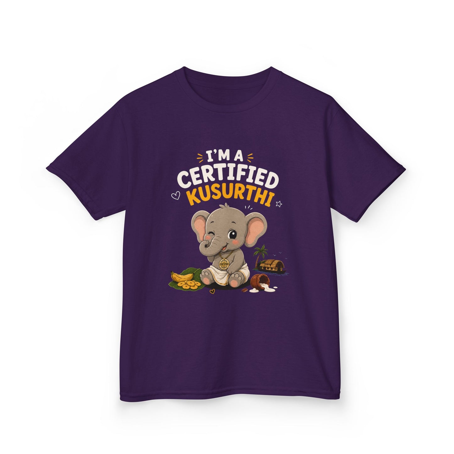 Certified Kusruthi Kids Unisex T Shirt