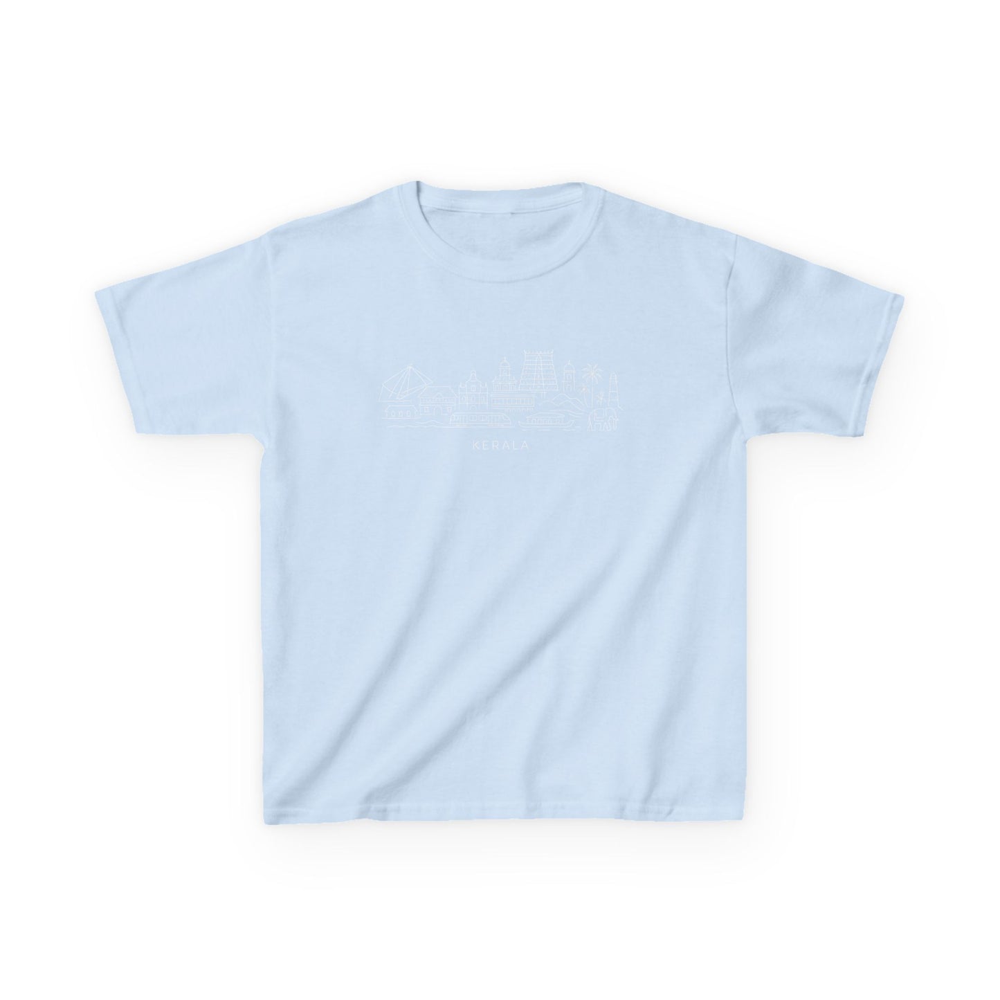 Kerala Line Art Kids Unisex T Shirt