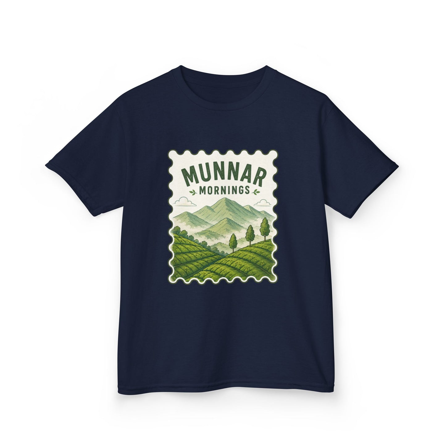 Munnar Mornings Kids Unisex T Shirt