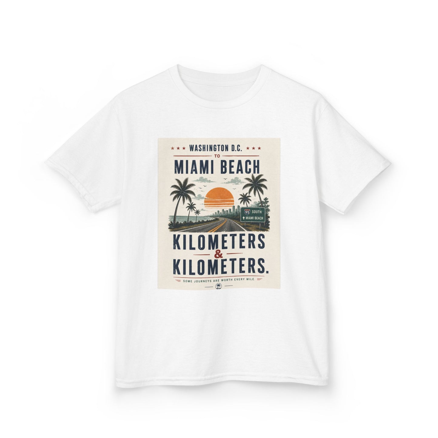 DC To Miami Beach Kids Unisex T Shirt