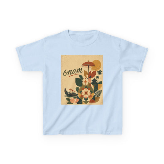 Onam Flowers Kids Unisex T Shirt