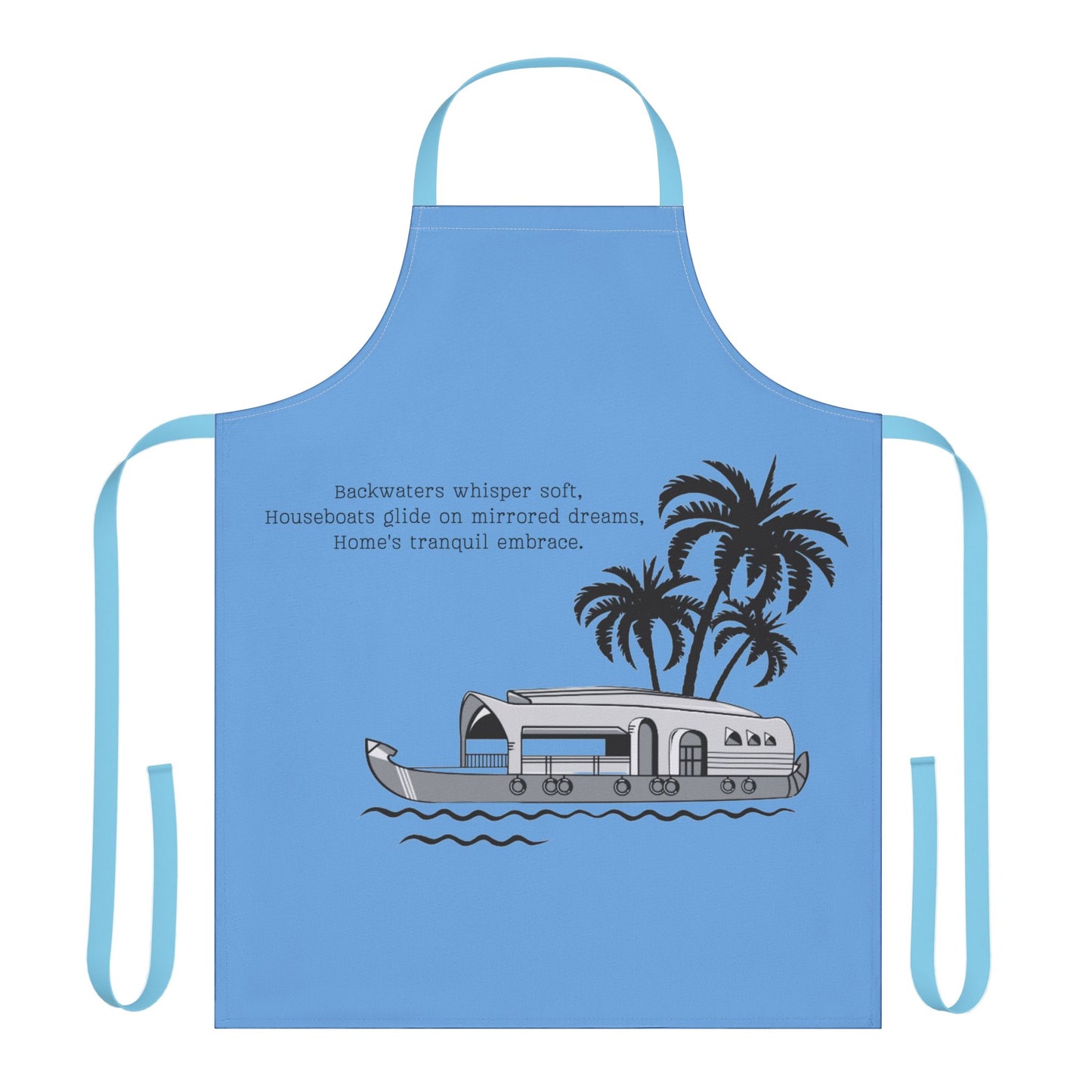 Backwaters Haiku  - Kitchen Apron