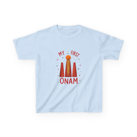 FIrst Onam Kids Unisex T Shirt