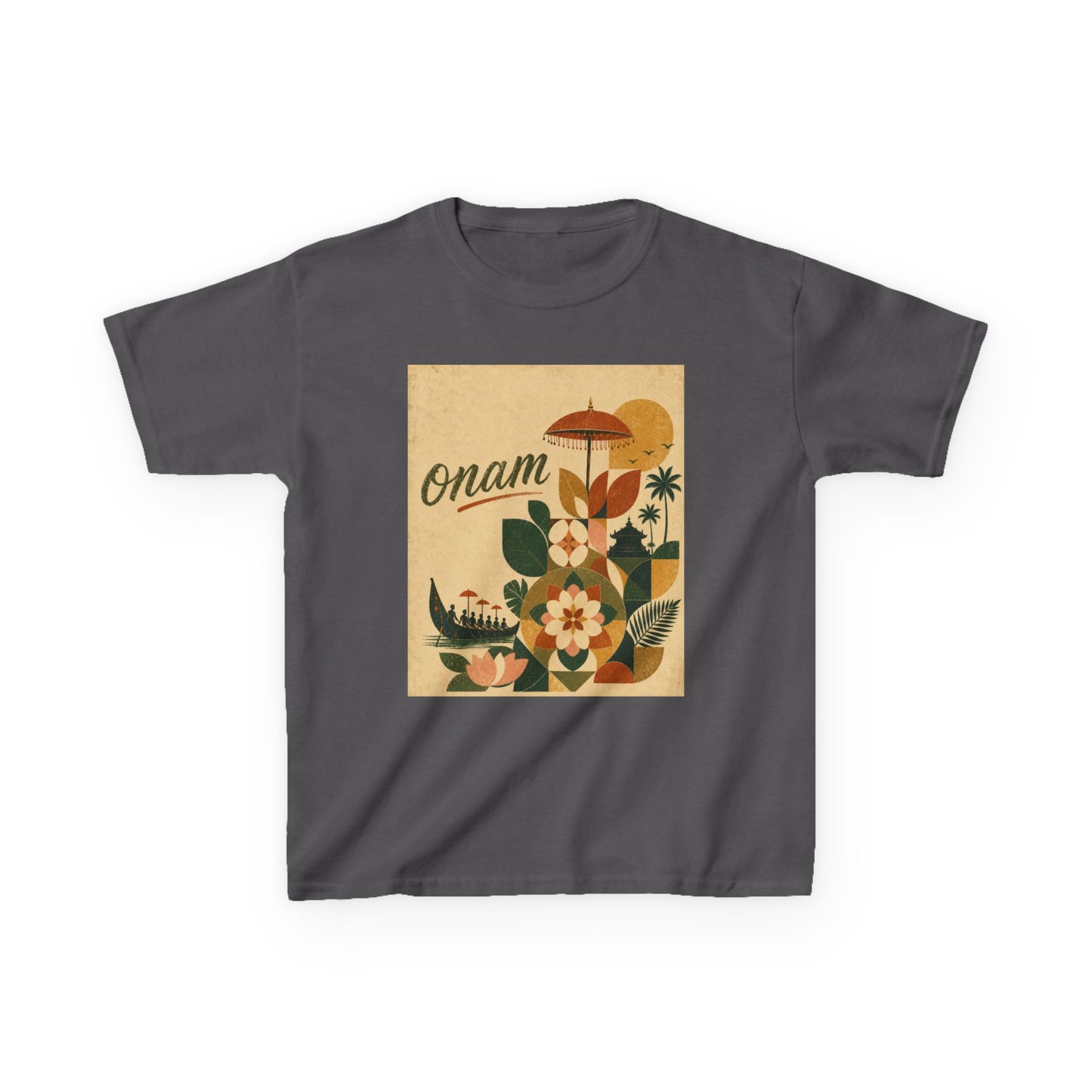 Onam Flowers Kids Unisex T Shirt