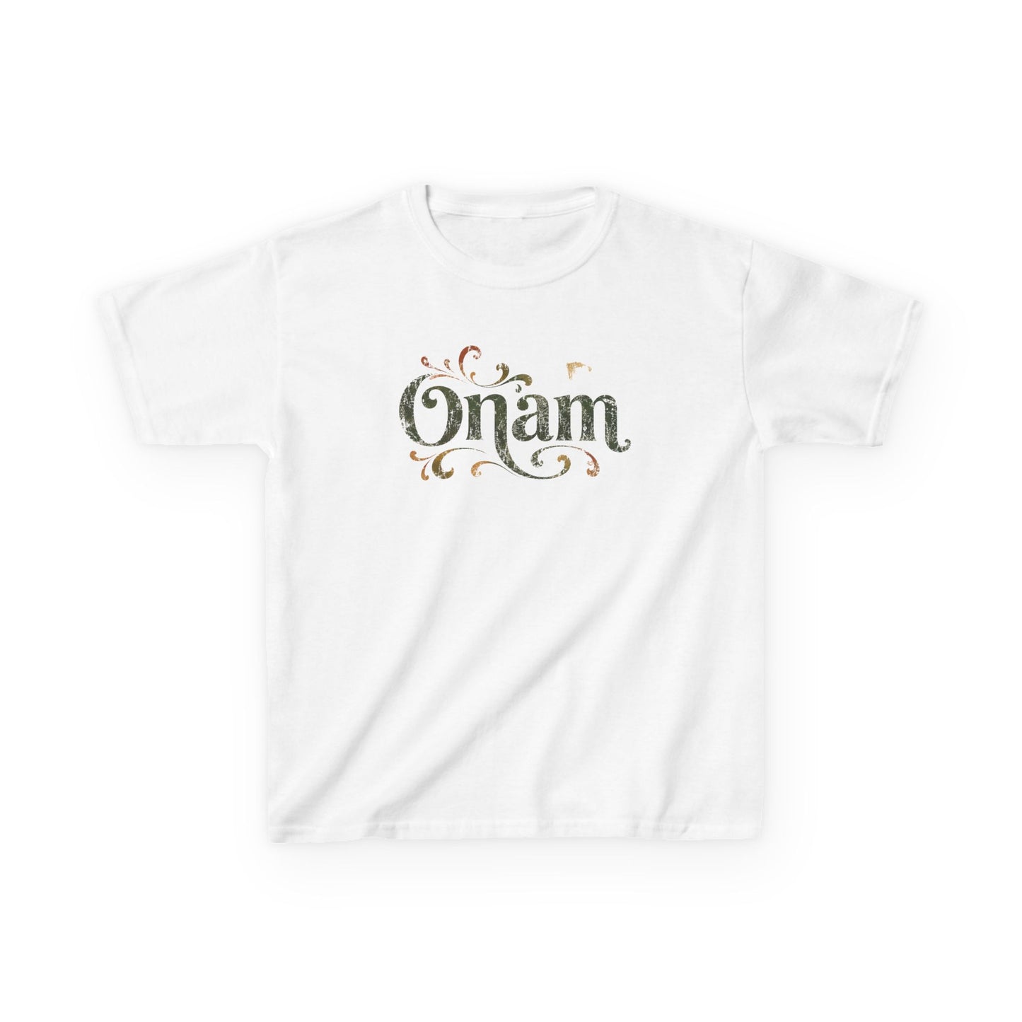 Onam Floral Kids Unisex T Shirt