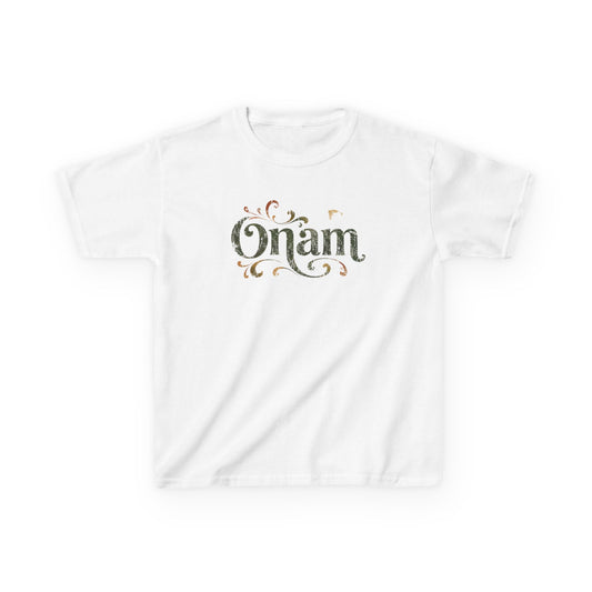 Onam Floral Kids Unisex T Shirt