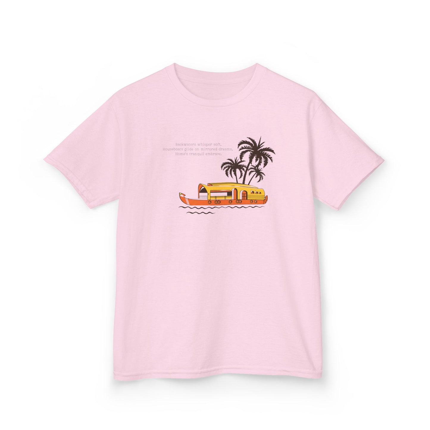 Houseboat Sailing Kids Unisex T Shirt