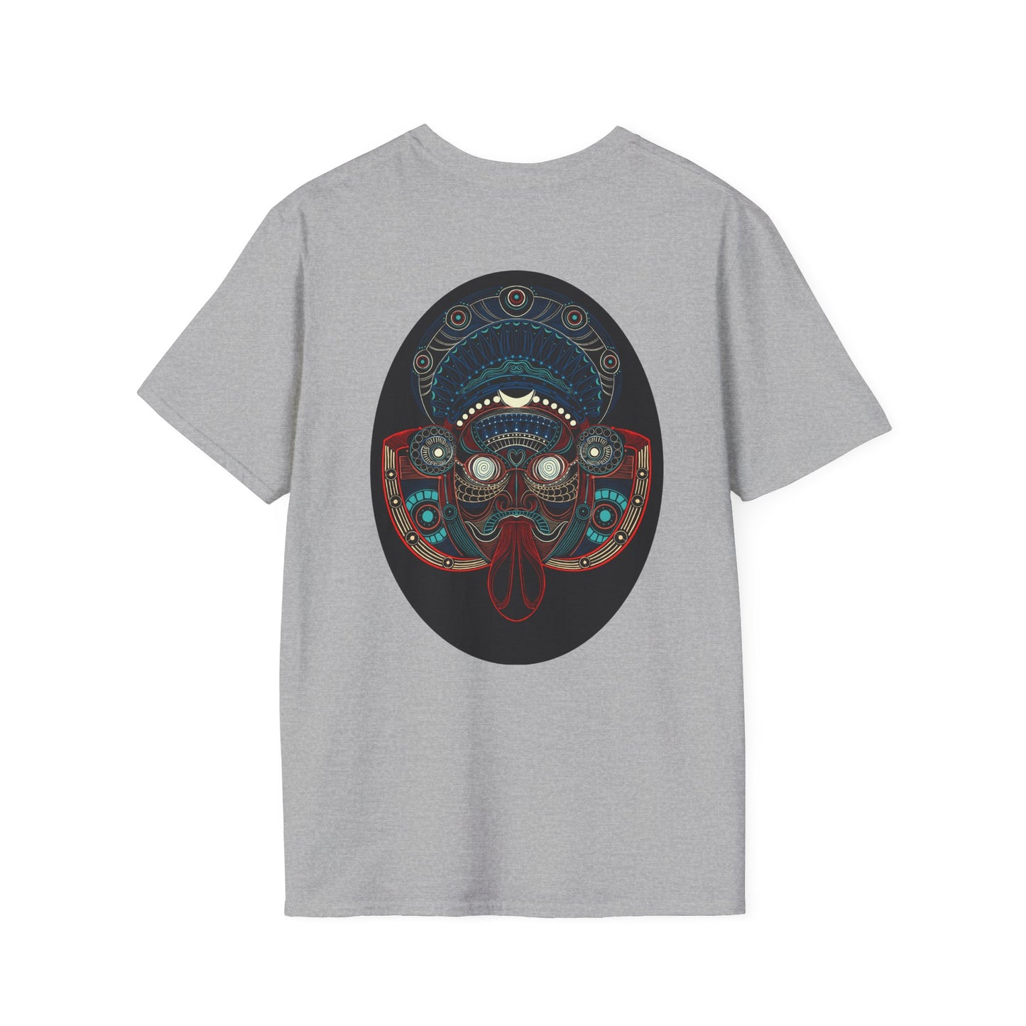 Theyyam Back Print - T Shirt