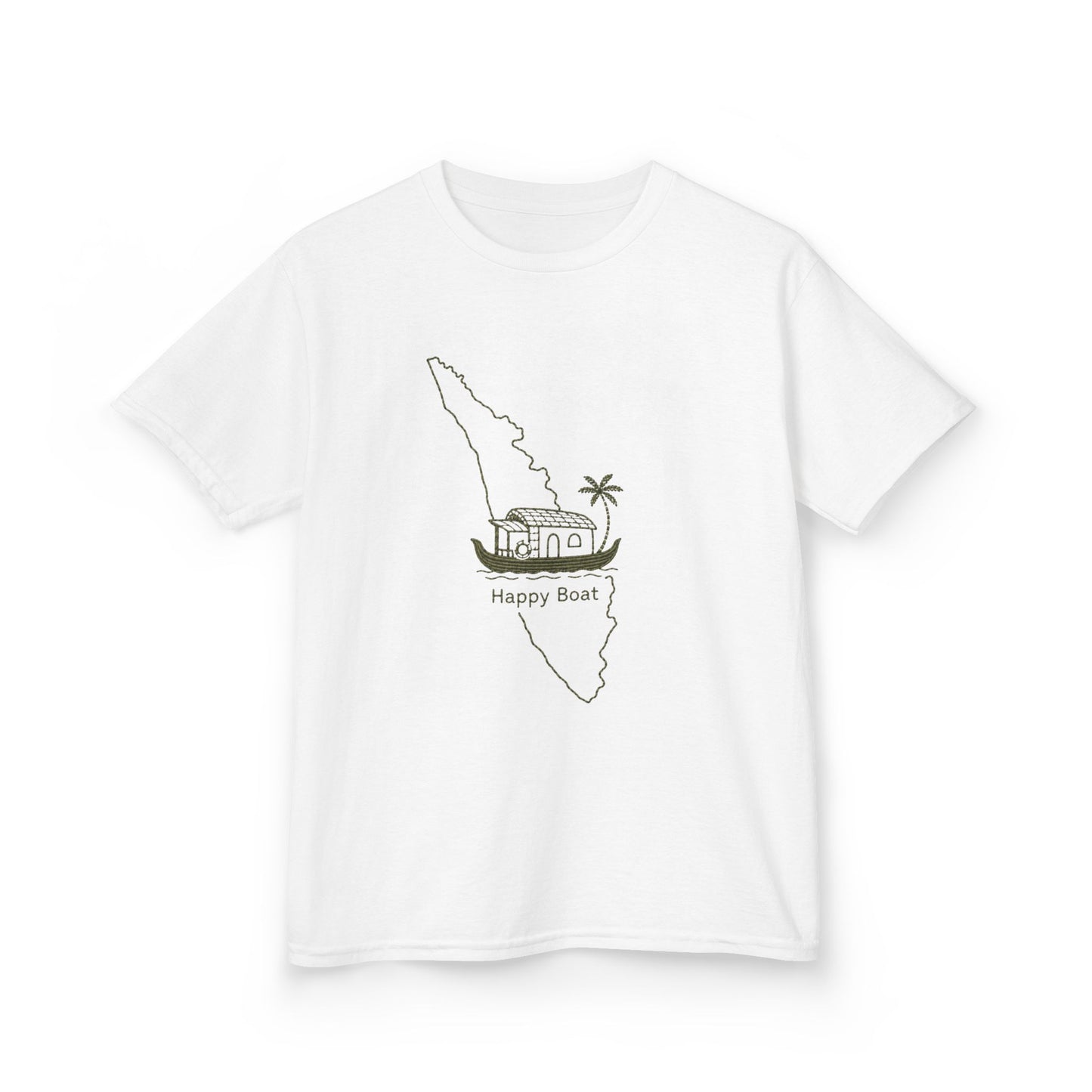 Happy Boat Kids Unisex T Shirt