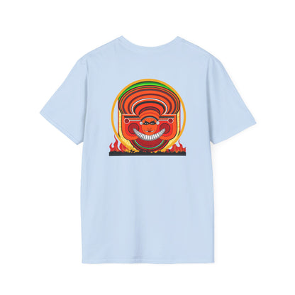 Theyyam on Fire Backprint- T Shirt