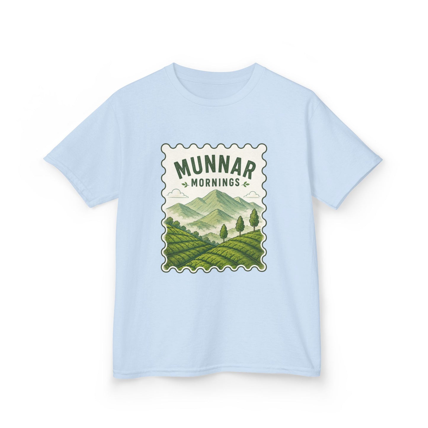 Munnar Mornings Kids Unisex T Shirt