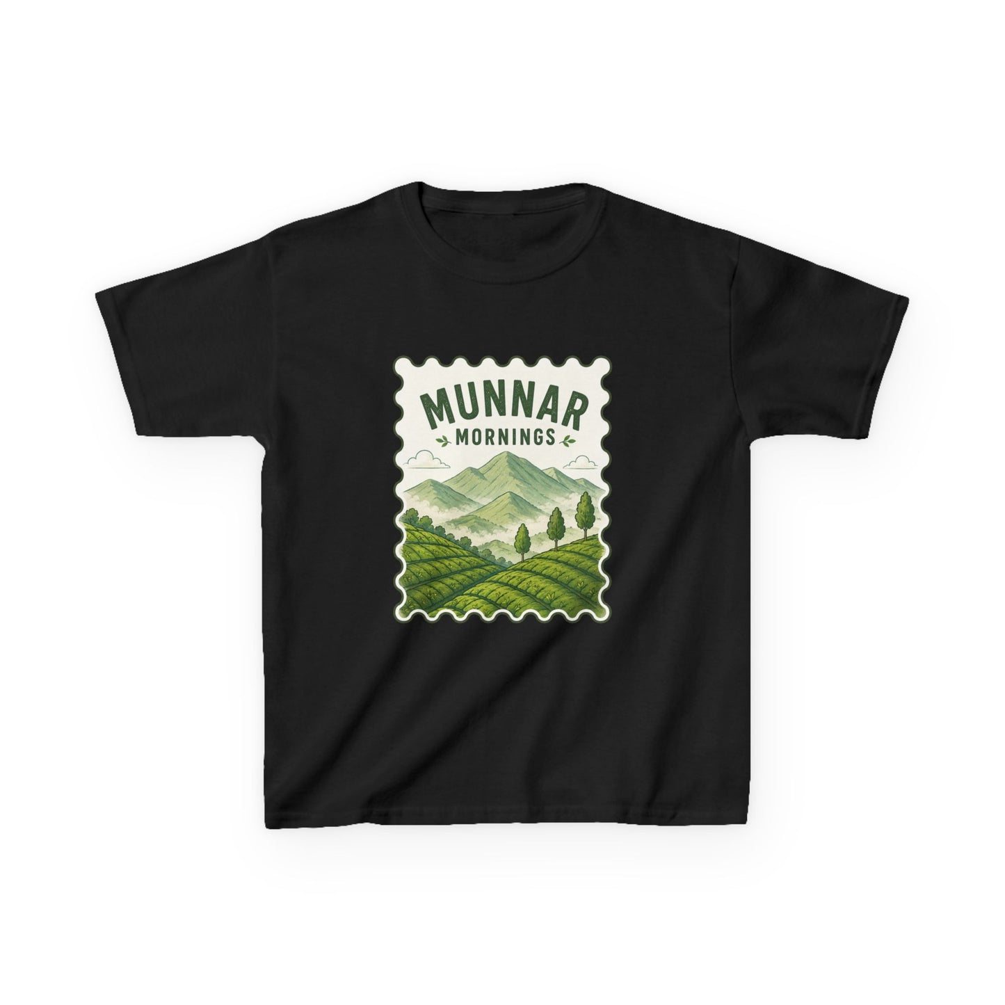 Munnar Mornings Kids Unisex T Shirt