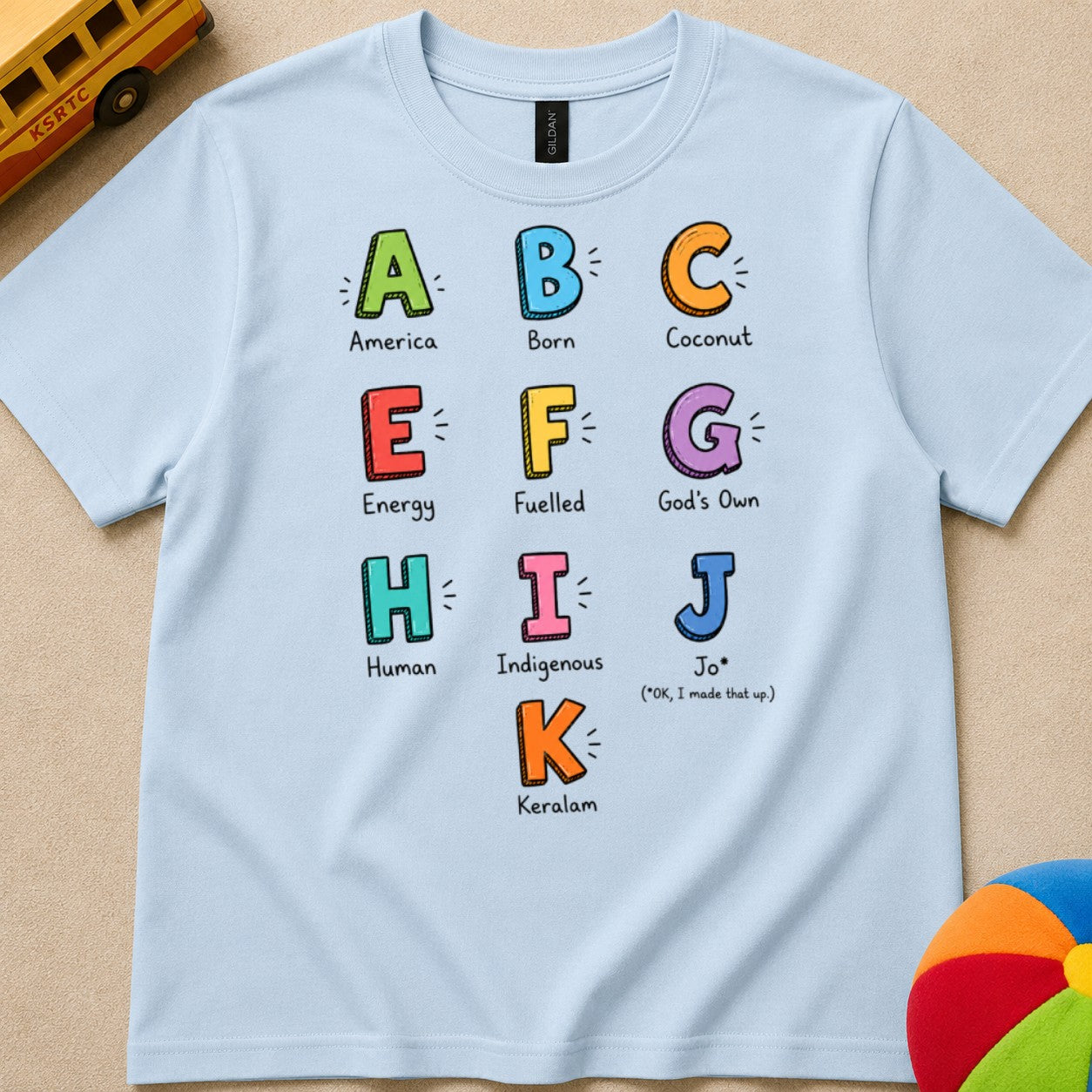 ABC Keralam  Kids Unisex T Shirt