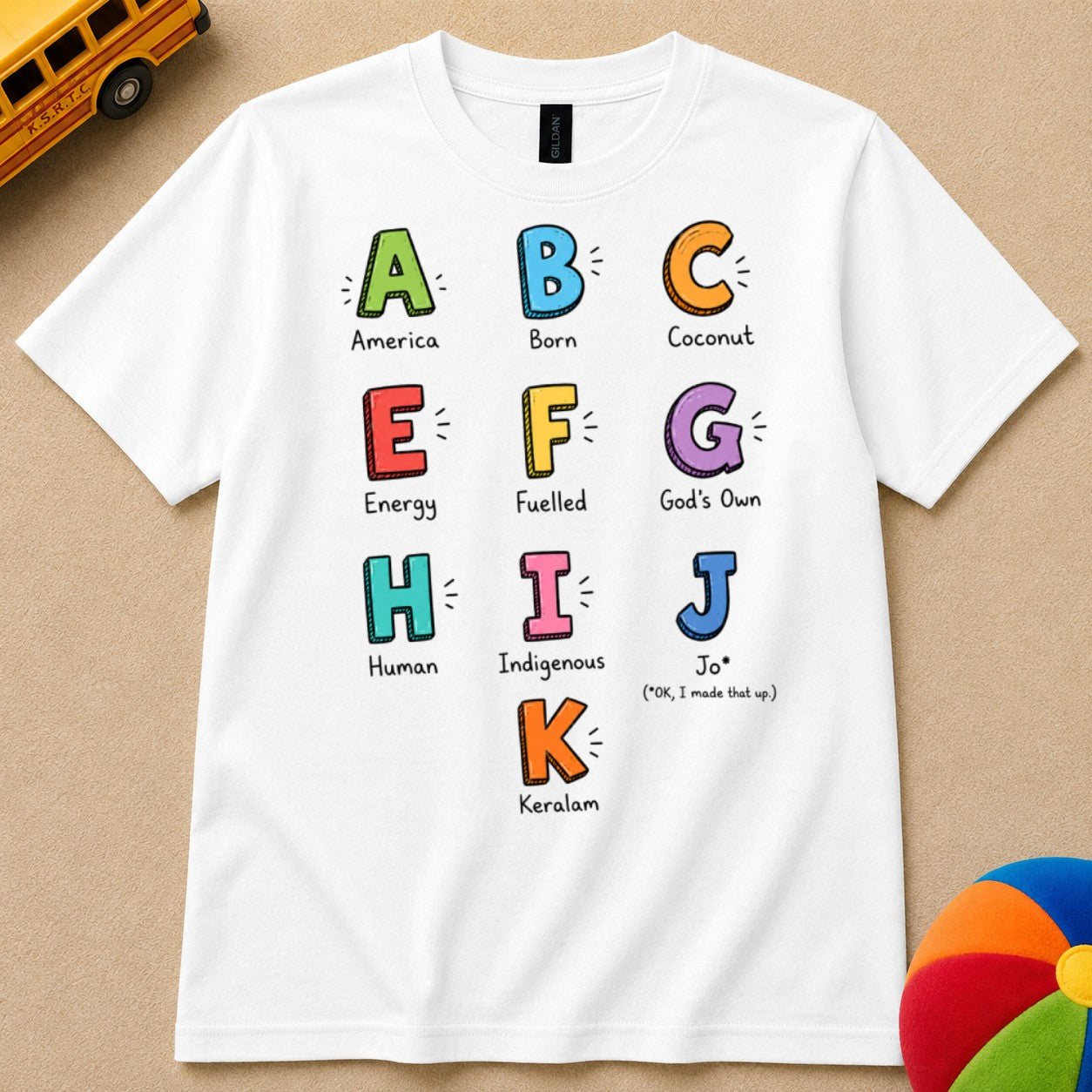 ABC Keralam  Kids Unisex T Shirt