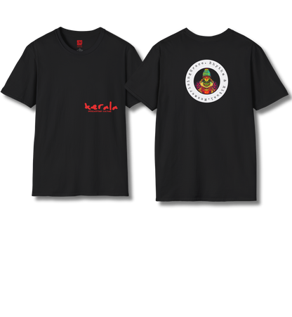 Kerala & Kathakali Front and Backprint  - T Shirt
