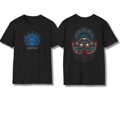 Theyyam Front & Back Print - T Shirt