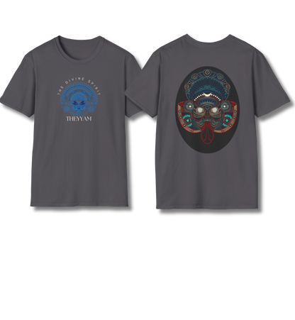 Theyyam Front & Back Print - T Shirt