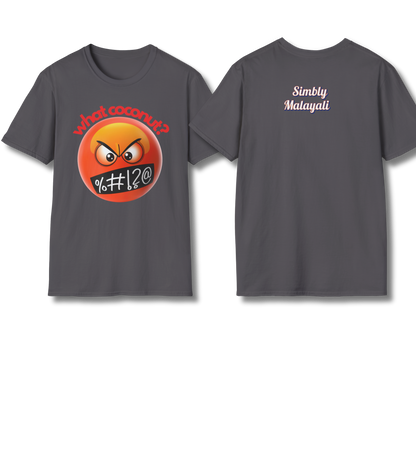 What Coconut & Simbly Malayali front n backprint - T Shirt