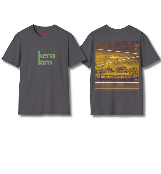Keralam & Backwaters  Front & Backprint- T Shirt