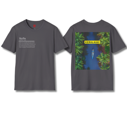 Mallu Definition & Keralaah - Front & Backprint  - T Shirt